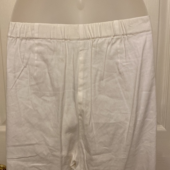 J. Jill Stretch Linen Pull-On Pant Size Large Tall - Picture 3 of 8